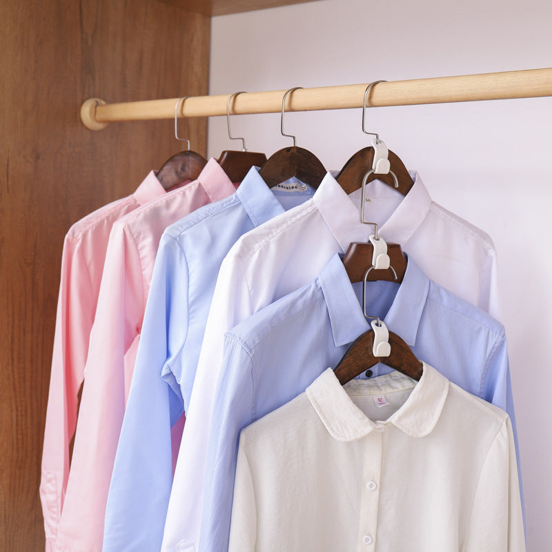 6 Hanger Connection Hooks Household Multi Functional Cabinet Storage Strong Load-Bearing Space Saving Hooks