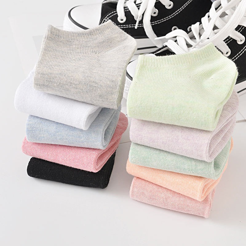 Cotton Casual Ankle Socks Multicolour
