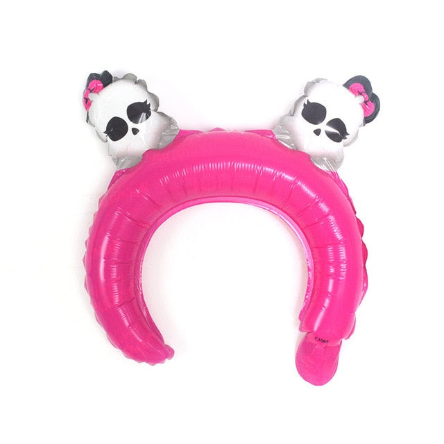 Halloween Hoop Cartoon Aluminum Balloon Balloon Festival Party Children's Toys Cosplay Headband Balloons